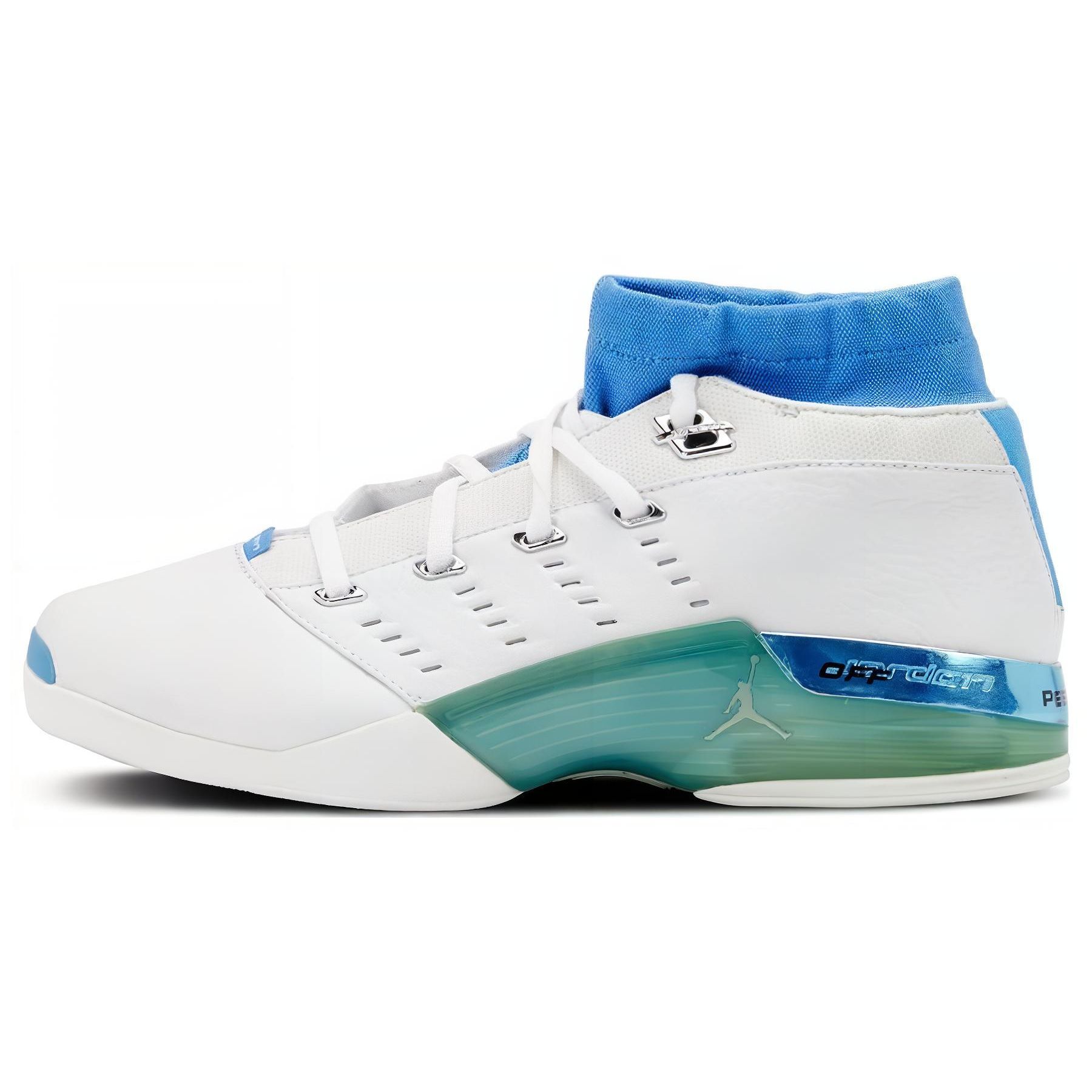 

Air Jordan 17 Retro Low SP UNC 2024 Мужские кроссовки Белый Университетско-Синий Черный FJ0395-140 42