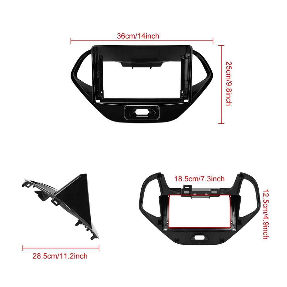 9.7" Vertical Style Tesla Screen Car Radio For FORD FIGO ASPIR KA 2015-2020 GPS Navigation Multimedia Video Player Carplay 2din