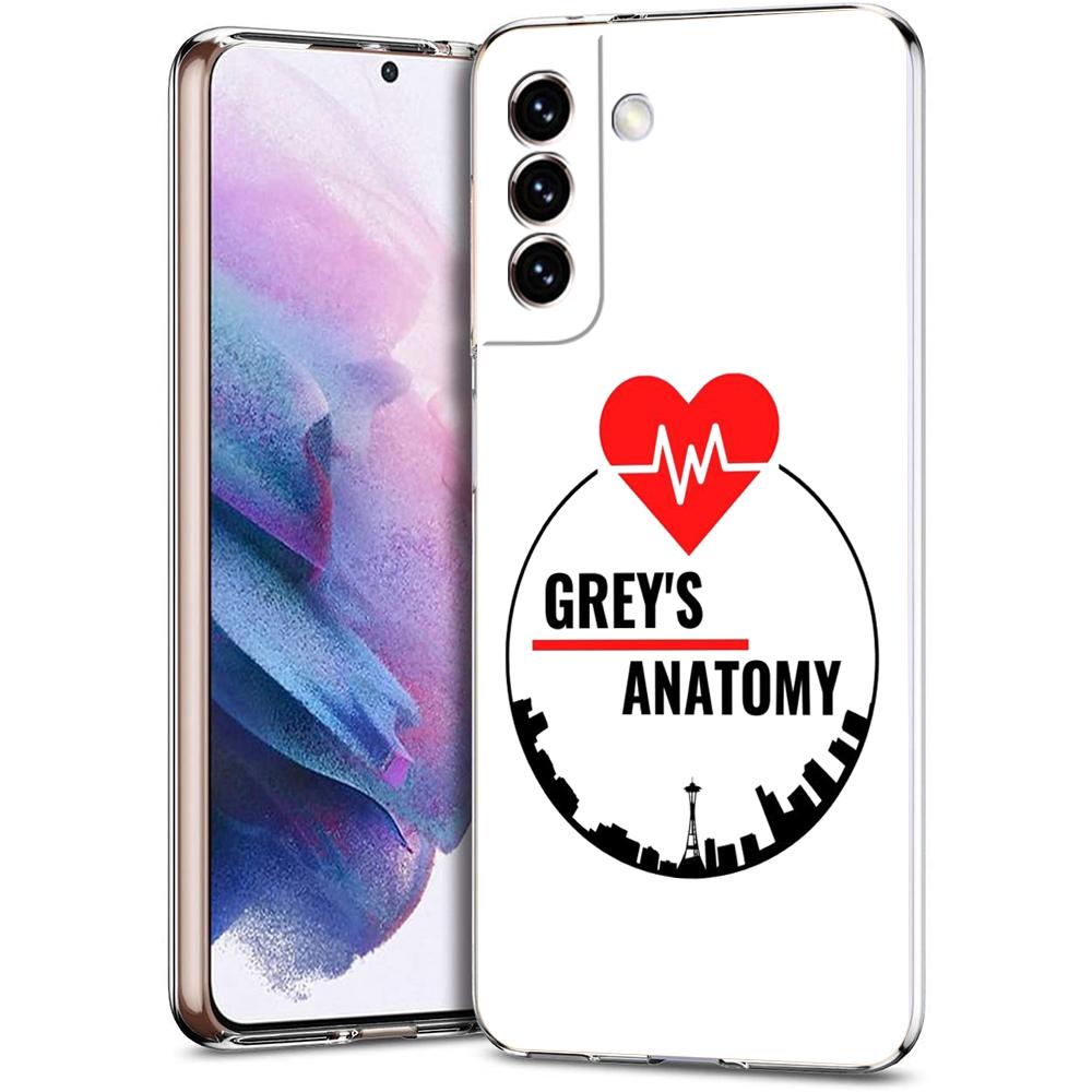 Greys Anatomy You Are My Person Phone Case For Samsung Galaxy S24 Ultra S23 FE S22 S20 S21 5G S10 S9 Plus S10E S8 Clear Cover
