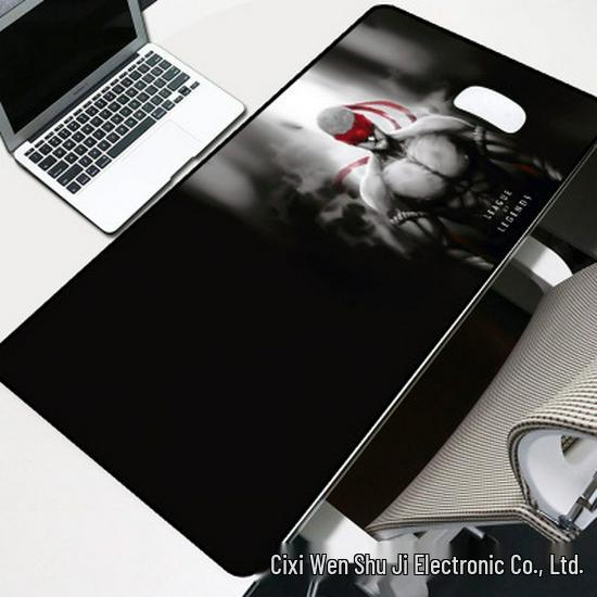 LOL Chicken Eating Gaming Mouse Pad with Shortcut Keys - Large Desk Pad for Office or Internet Cafe, Customizable Gift