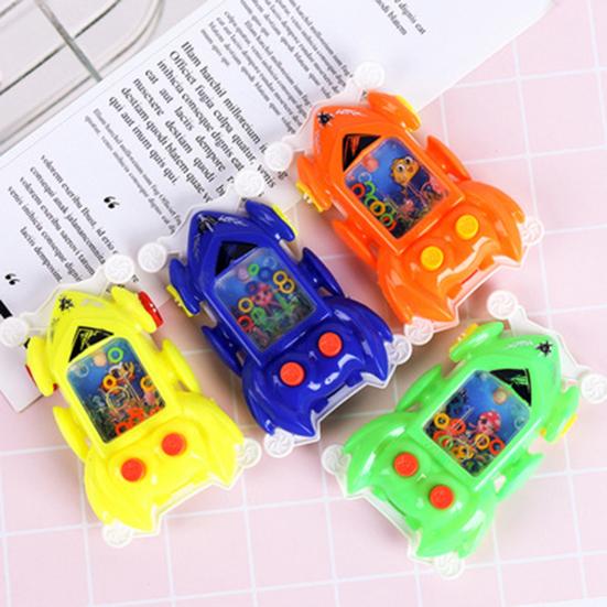 5Pcs Game Console Toy Classic No Battery Required Nostalgia Retro Style Entertainment ABS Water Playing Cellphone Ringtoss Toy for Child