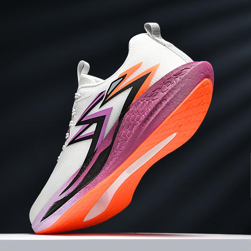 Summer Marathon Air Cushion Sports Running Shoes Men Breathable Lightweight Women's Comfortable Athletic Nonskid Sneakers