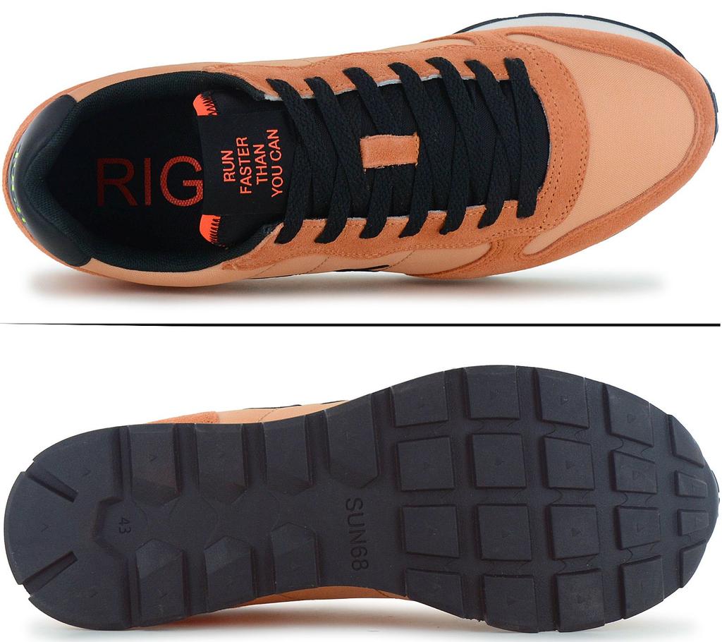 Sun68 Tom Fluo - Men's Sneakers Shoes Orange Z36102-14 ORIGINAL