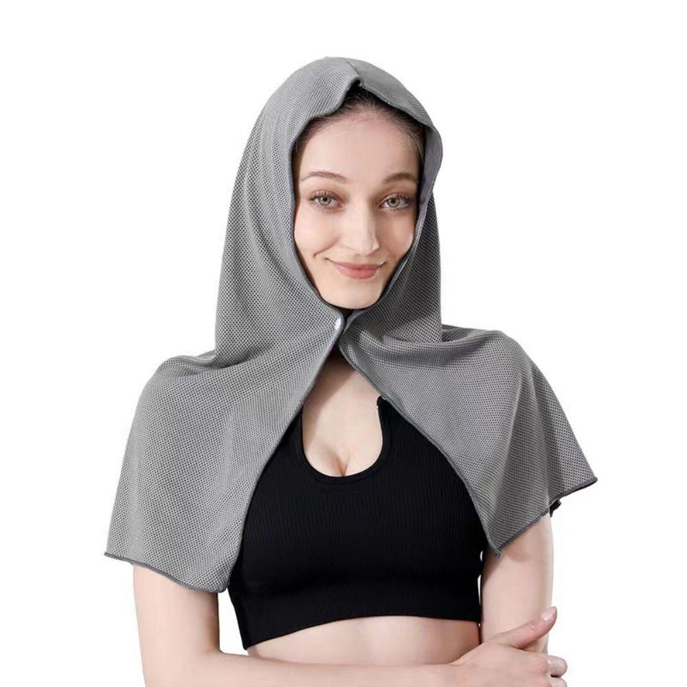 Super Absorbent Hoodie Cooling Towel Sports Towel Gym Travel Camping Swimming Yoga Sports