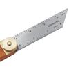 Angle Rulers Gauges Tri Square Sliding T-Bevel with Wooden Handle Level Measuring Tool Wooden Marking Gauge Protractor