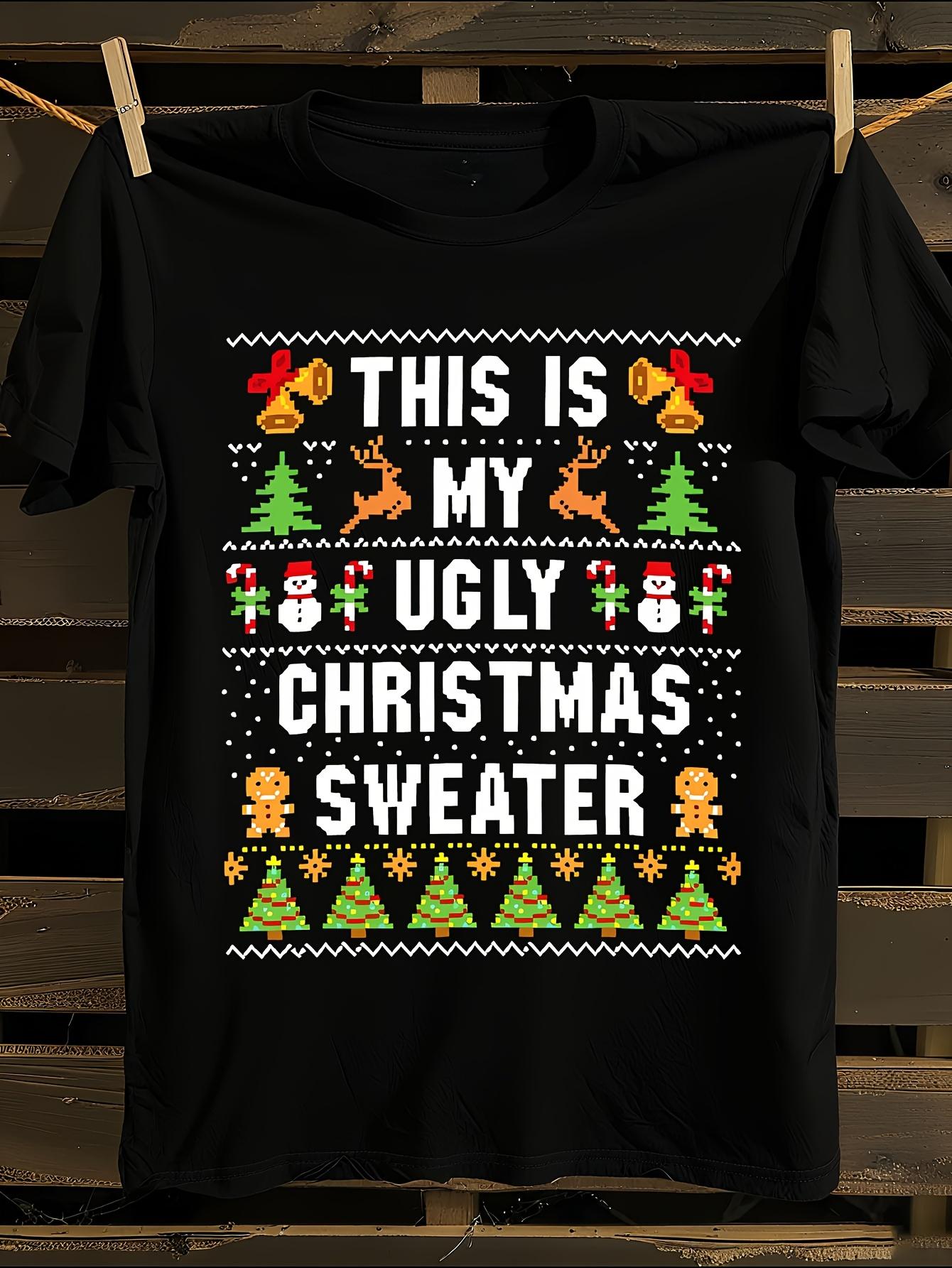 This Is My Ugly Christmas In July Sweater Funny Summer Ts... S