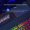 Silent Wired Mechanical-Feel Keyboard and Mouse Set for Gaming, Desktop, and Office Use