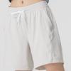 Under Armour Ss25 Her Knitted Casual Comfortable Versatile Lace-Up Sports Shorts Women Shorts Peak-White 6005992-110