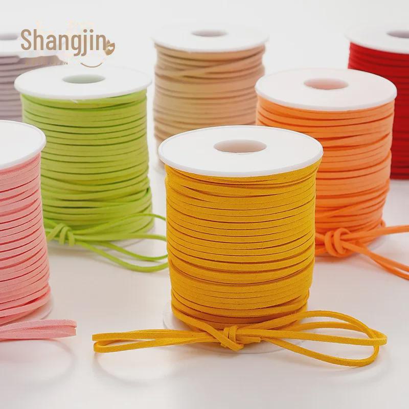 Koreanisches Hirschleder Wildleder Blumenband & Samt Schleife für DIY Dekoration