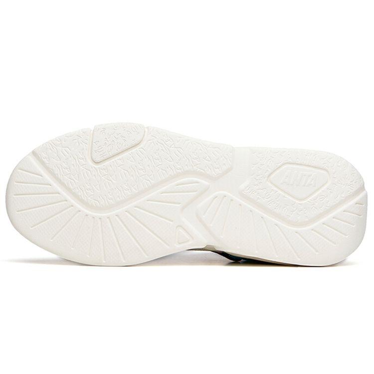 Anta Lifestyle Series Non-Slip Durable Low-Top Skate Shoes Men Sneakers White Blue Yellow 112138084-5