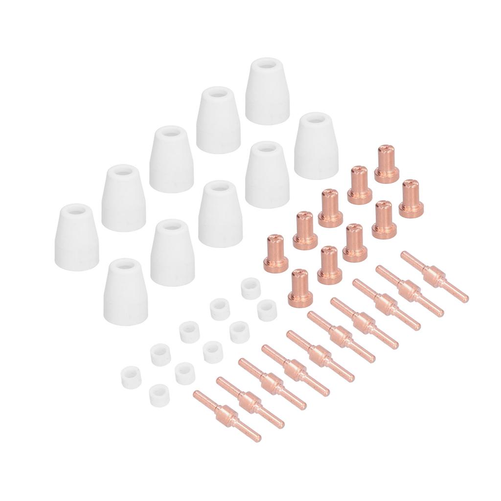40pcs Plasma Cutting Torch Consumables Kit Plasma Cutting Torch Parts for PT31LG40CUT40