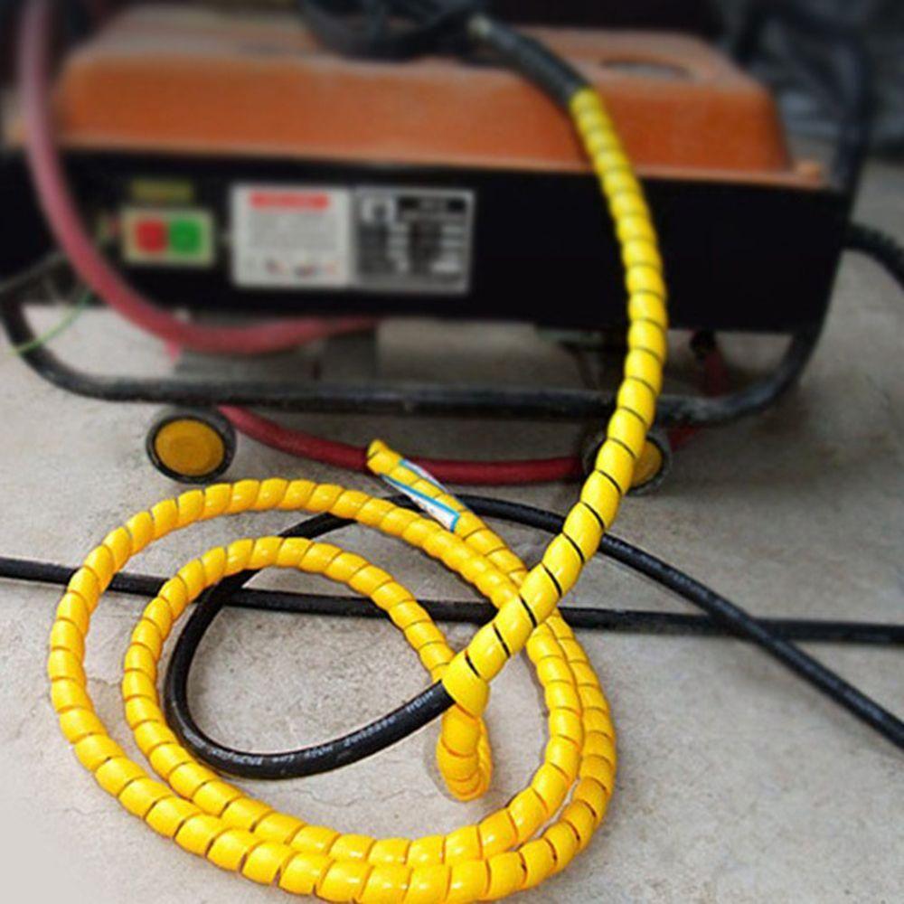 Colorful Wrap Tube Retardant Spiral Wire Cable Sleeves Winding Pipe Casing