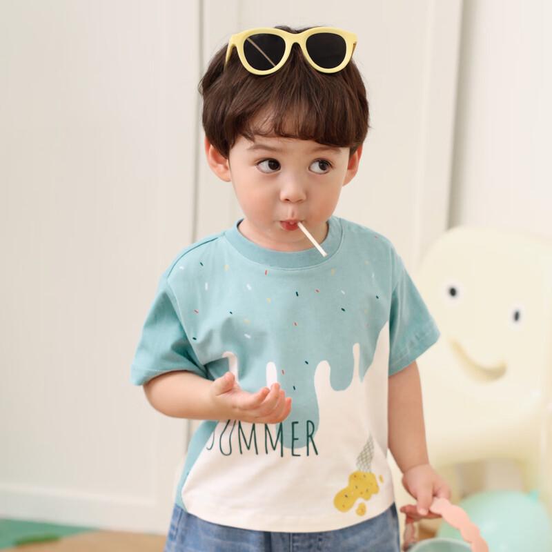 LUSON Baby Boy Graffiti Short-Sleeve T-Shirt