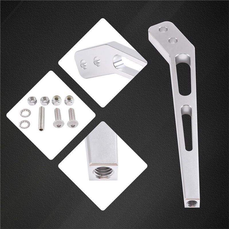 For Mustang For Hurst 10 Inch Bent Shifter Handle Lever For Tremec T5 T45 T56 TKO500& 600 Accessories