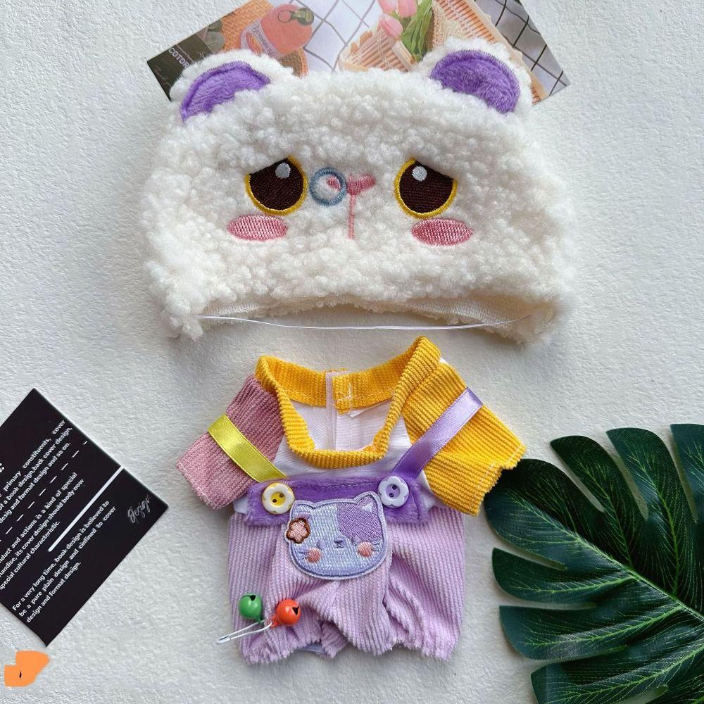 Replacement 20cm Cotton Doll's Clothes Doll Suspender Pants  Cotton Doll Accessories