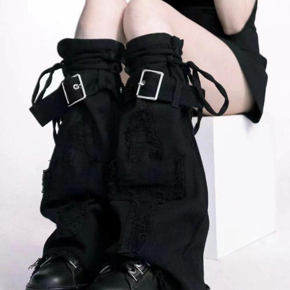 Spicy Girl Y2k Stockings JK Trumpet Leg Covers Fashion Pile Up Socks  Fall Winter