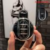 Fob Keychain Tpu For Bmw Mini Cooper Keyring Countryman F54 Clubman F55 Hardtop F56 F57 F60 Car Key Case Cover Accessories