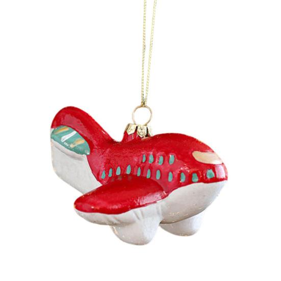 Cartoon Plastic Ornaments Santa Tree Designs Colorful Christmas Decorations with Unique Poses Festive Hanging Decor for Tree & Home Display