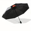 1pc Sloth Floral Automatic Open/close, All-Season Portable Folding Umbrella, Travel, Everyday, Formal Events071