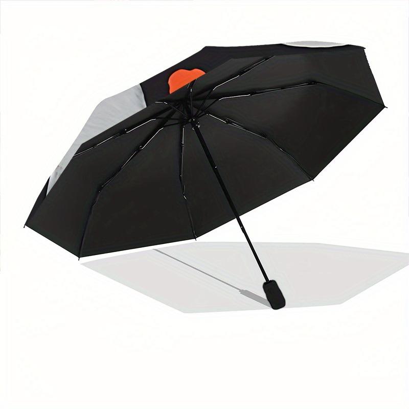 1pc Sloth Floral Automatic Open/close, All-Season Portable Folding Umbrella, Travel, Everyday, Formal Events071