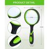 Magnifying Glasses, Magnifying Glass 4X Handheld Reading Magnifier for Seniors