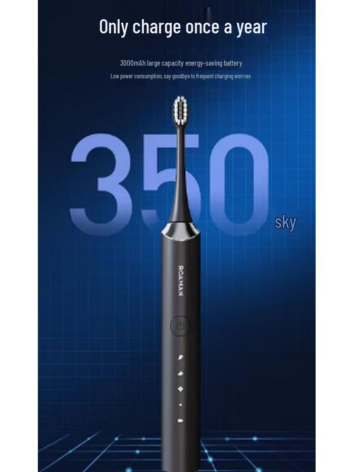 Умная звуковая электрическая зубная щетка ROAMAN HT10Pro