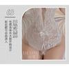 Sexy Underwear Women's Open Perspective Seduction Uniform Lace Backless Pearl Onesie Sexy Uniform Set F430