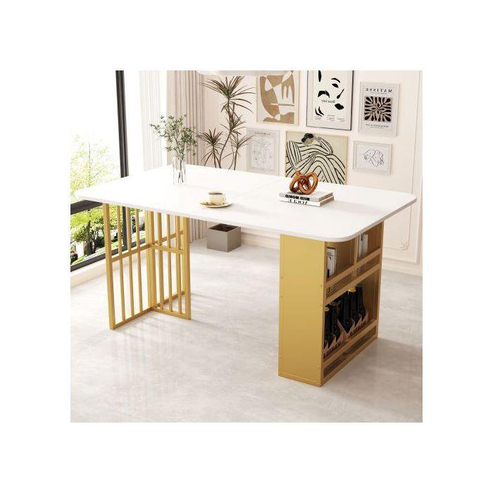 Table De Salle À Manger, Table De Salle À Manger Moderne, Table De Salle À Manger Moderne Simple, Blanche