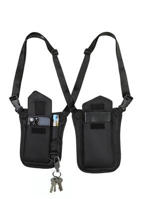 Holster Bag, International Travel Security Pouch, Shoulder Bag, Secret Case, Hidden (Double A)