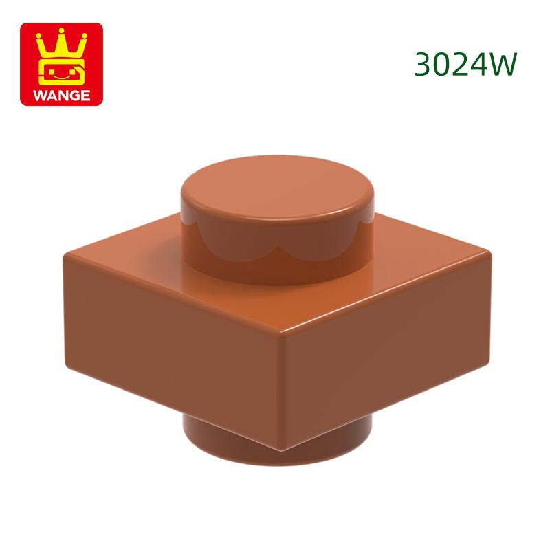 Non-Toxic 549Pcs/Lot 3024W 1X1 Double Cylinder Block Moc Color Accessories Compatible With Brick Diy Children'S Toy S1355