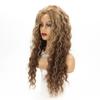 Wig, European and American women, African curly long curly hair, big wave chemical fiber wig, headgear, source wigs.