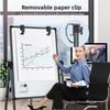 Foldable 360 Degrees Magnetic Whiteboard Premium Magnetic Standing White Board Dual-side Notice Board Writing Boards Stands