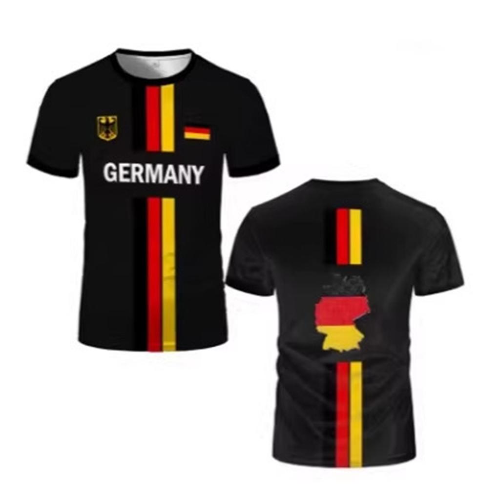 Men's Printed T-Shirt Men's Loose Casual Short Sleeve Top