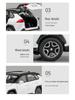 Jiaye 1:32 RAV4 Alloy Six-Door Off-Road Vehicle Toy Model with Sound & Light
