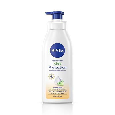 Aloe Protection Body Lotion 400 Ml | UVA UVB Filters | 72H Moisturization| Aloe Vera Extracts | Dep Moisture Serum