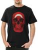 Turkey Turkish Skull Flag Mens T-Shirt Skull Turkey Biker MC Flag Muslim