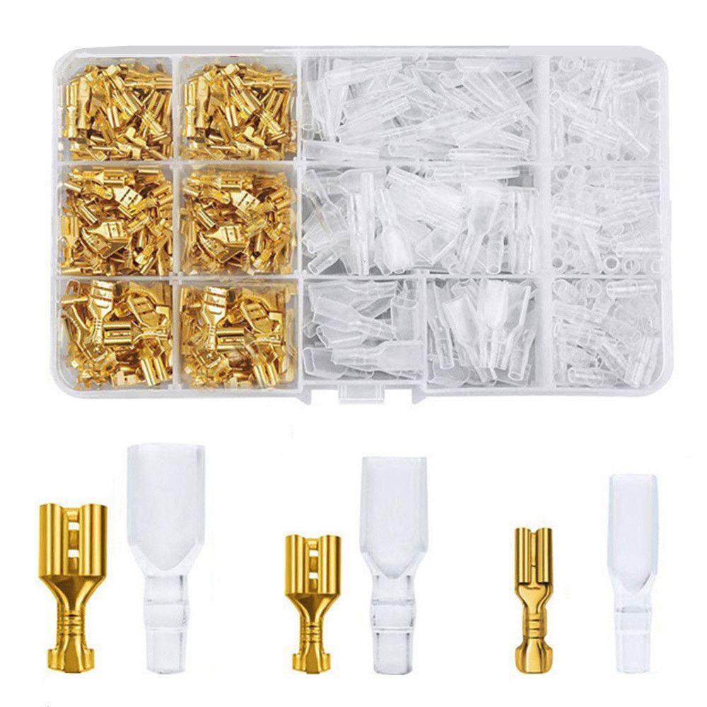 Spade Crimp Terminals Electrical Crimp Terminals Termin Spade Connectors Male Female Wire Connector