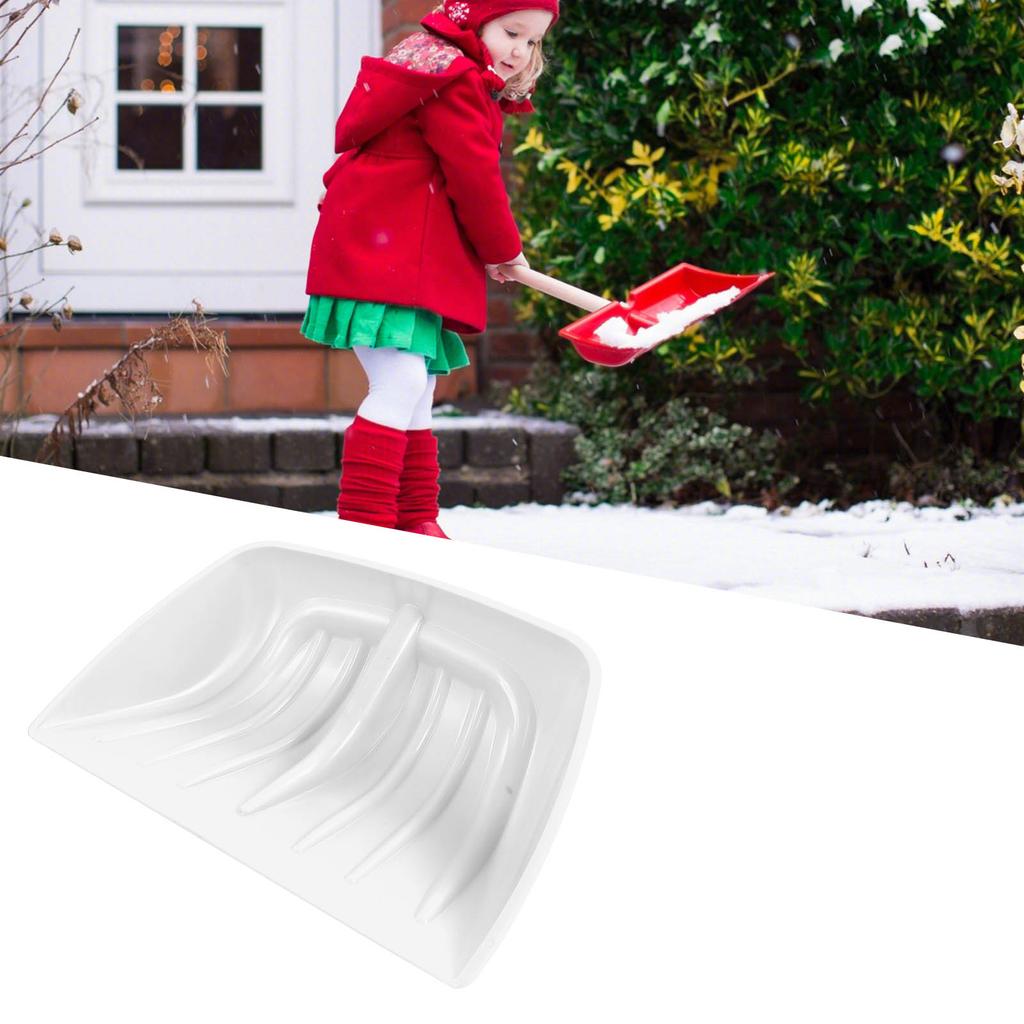 Snow Shovel PP Plastic Blade Shovel for Gravel Soil Leaves Garden Construction Clean