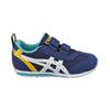Asics Idaho Mini 3 Running Shoes Kids Sneakers Blue White Yellow TUM186-5001