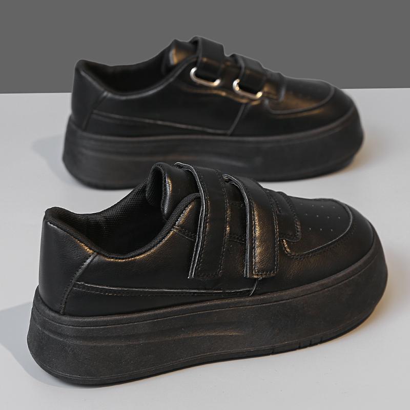 

Мода 2024 года женские туфли на платформе Fltas черно-белые женские кроссовки женские модные весенние кроссовки 40 чёрный