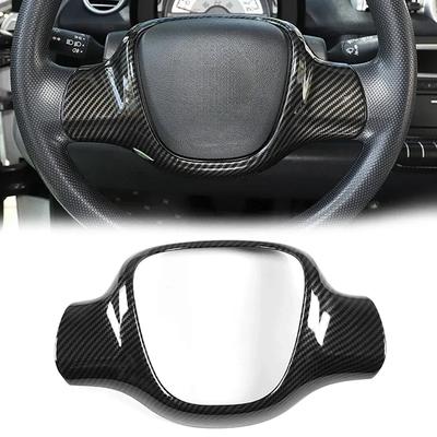 Car Steering Wheel Carbon Style Interior Modifications Edition Steering Wheel Interior Parts For Benz Smart Fortwo 451 2009-2015