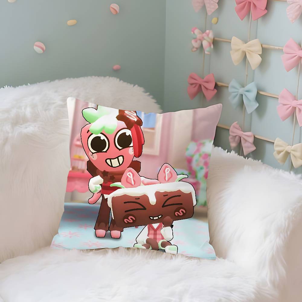 Cosmo Vee Case Plush Fabric Soft Pillowcase Double Sided Print Cushion Cover Household Gifts
