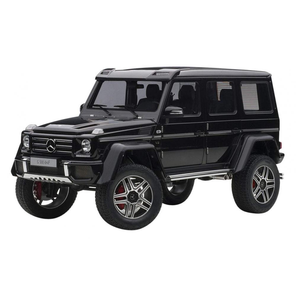 AUTOart 1/18 Mercedes-Benz G500 4x4 kare siyah Bitmiş ürün uygun