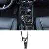 3Pcs Carbon Fiber Interior Console Gear Shift Cover Trim For Toyota Hilux