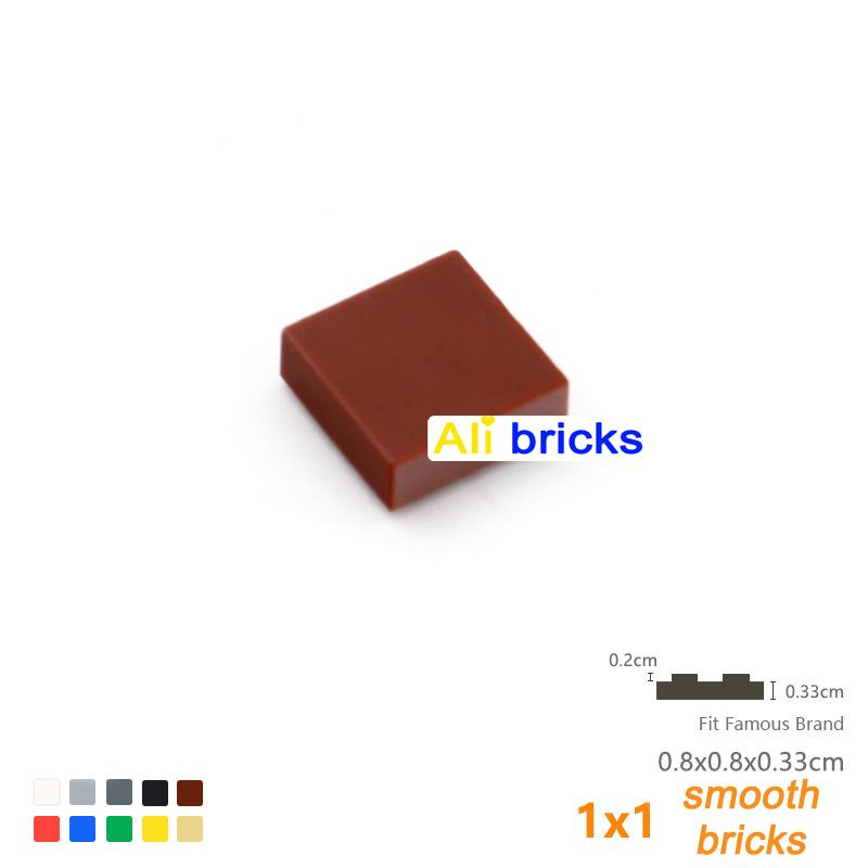 1500pcs DIY Building Blocks Figure Bricks Smooth 1x1 24Color Educational Creative Size Compatible With 3070 Toys for Children