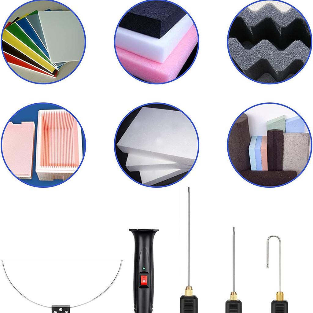 18W 4 In 1 18W Electric Foam Plastic Cutting Machine Portable Hot Heating Wire Cutting Knife Craft Styrofoam Cutting Pen
