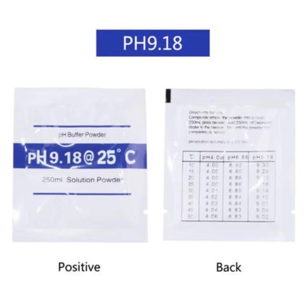 25PCS/lot PH Buffer Powder 4.00/6.86/9.18 Calibration Point PH Measure Calibration Solution Tool Accessories for PH Test Meter