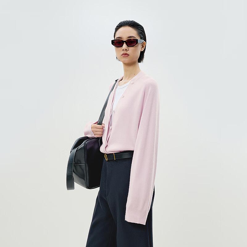 

LESS 2025 Spring V-Neck Cashmere Cardigan L