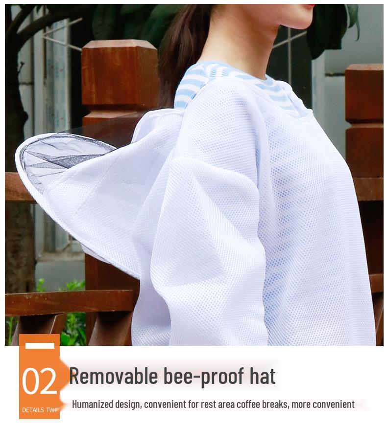 Bee Suit Breathable Full Set, Hornet & Honey Bee Protective Beekeeping Suit