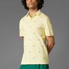 Adidas Originals Trefoil SS25 Golf Series Fashion Comfortable Versatile Short Sleeve Polo Shirt Men tops Light-Yellow JM8257